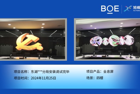 東湖***分局安裝調(diào)試完畢