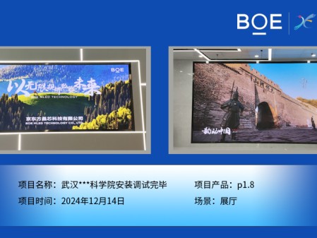 武漢***科學院安裝調(diào)試完畢