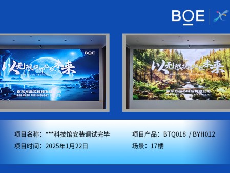 ***科技館安裝調(diào)試完畢